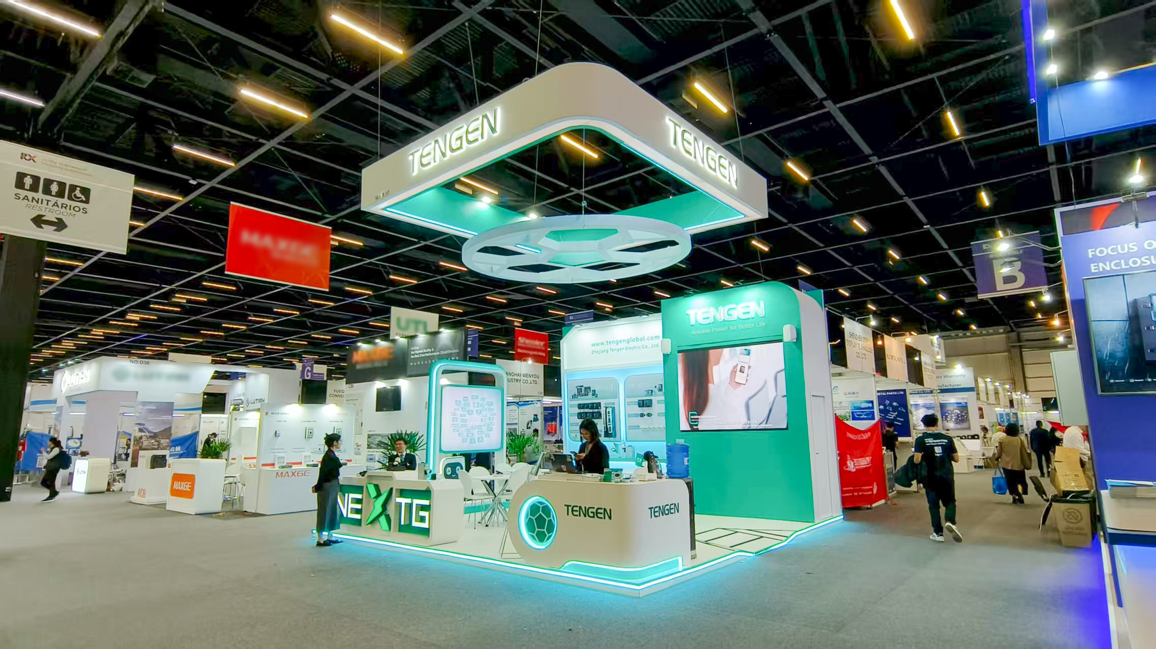 闪耀拉美丨南宫ng28注册入口亮相FIEE巴西国际电力展